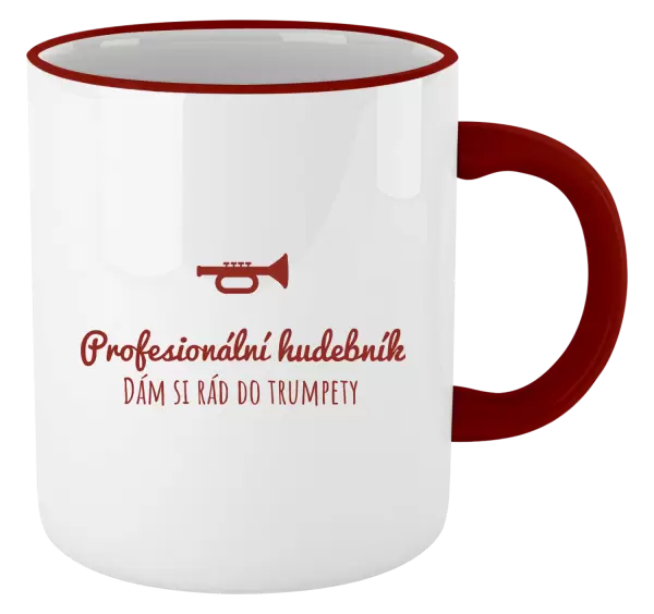 Hrnek Dám si rád do trumpety