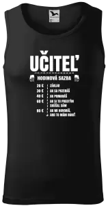 Pánske tielko Hodinová sadzba - učiteľ