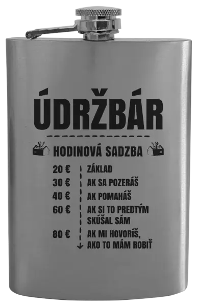 Ploskačka Hodinová sadzba - údržbár