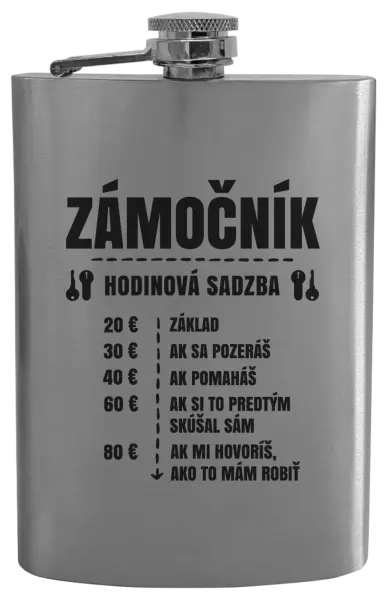 Ploskačka Hodinová sadzba - zámočník
