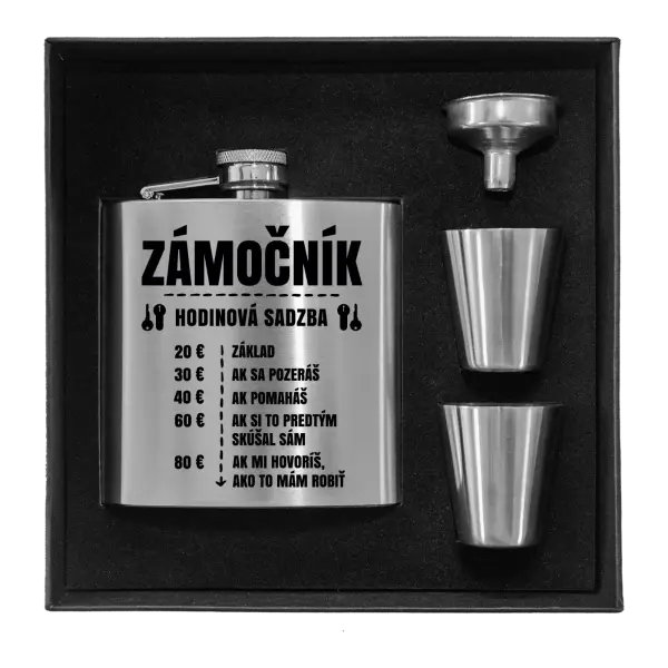 Ploskačka v krabičke Hodinová sadzba - zámočník