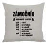 Vankúš Hodinová sadzba - zámočník