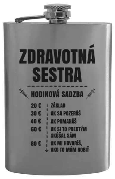 Ploskačka Hodinová sadzba - zdravotná sestra