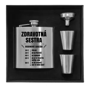 Ploskačka v krabičke Hodinová sadzba - zdravotná sestra