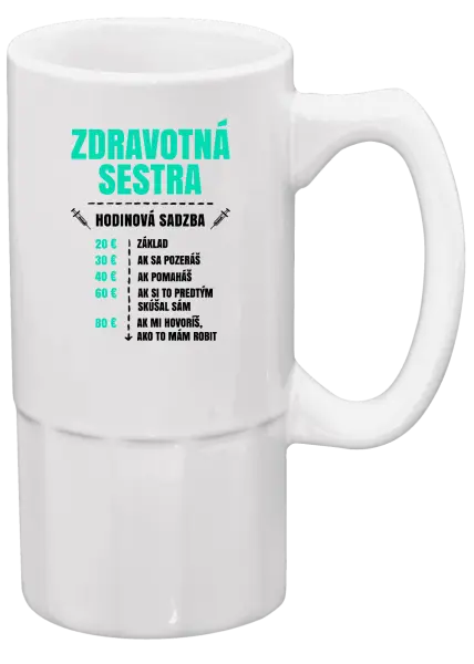 Polliter Hodinová sadzba - zdravotná sestra