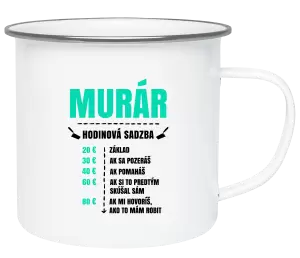 Plecháčik Hodinová sadzba - murár