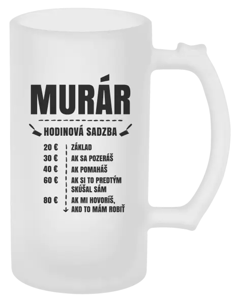 Polliter Hodinová sadzba - murár