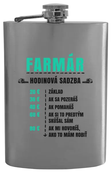 Ploskačka Hodinová sadzba - farmár