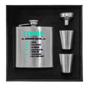 Ploskačka v krabičke Hodinová sadzba - farmár