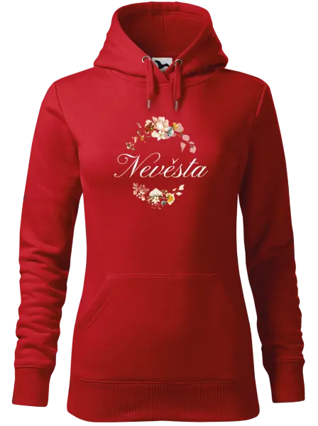 Dámská mikina Nevěsta - květinový věneček
