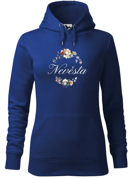 Dámská mikina Nevěsta - květinový věneček