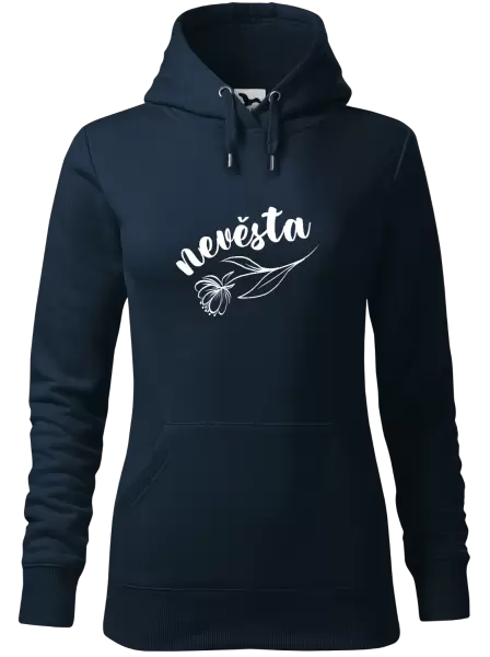 Dámská mikina Nevěsta - s květinou