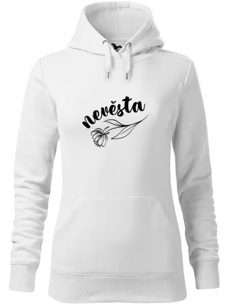 Dámská mikina Nevěsta - s květinou