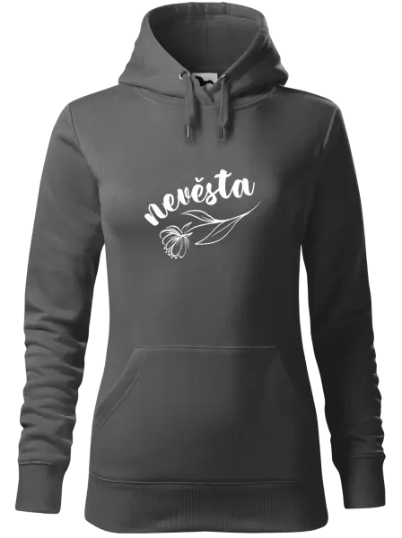Dámská mikina Nevěsta - s květinou