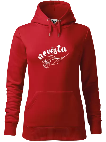 Dámská mikina Nevěsta - s květinou