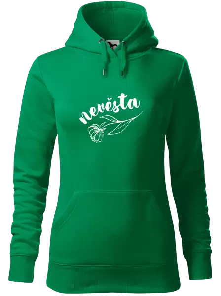 Dámská mikina Nevěsta - s květinou