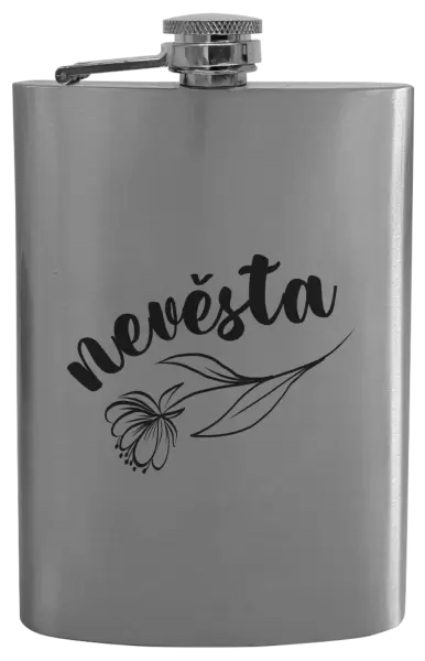 Placatka Nevěsta - s květinou