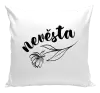 Polštář Nevěsta - s květinou