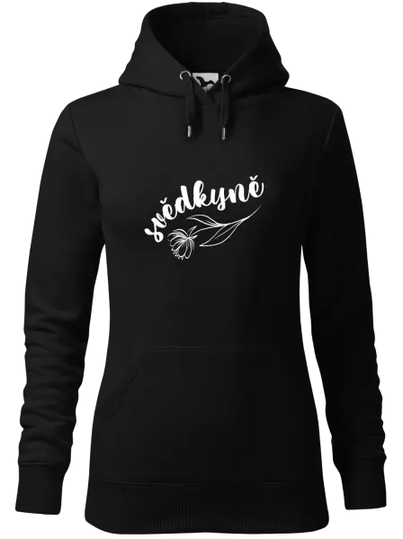 Dámská mikina Svědkyně - s květinou