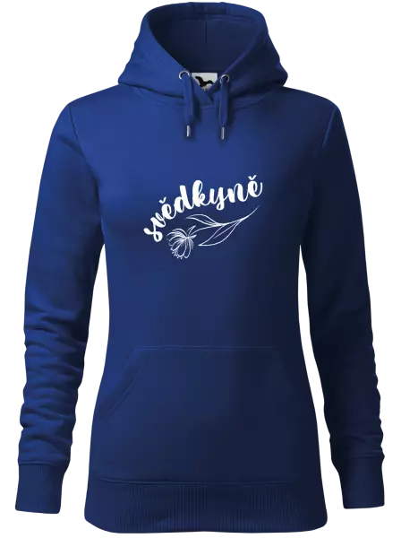 Dámská mikina Svědkyně - s květinou