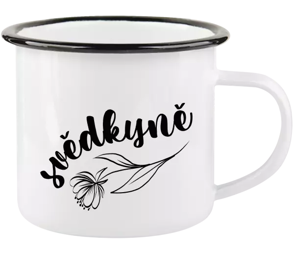 Plecháček Svědkyně - s květinou