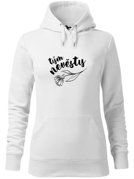 Dámská mikina Tým nevěsty - s květinou