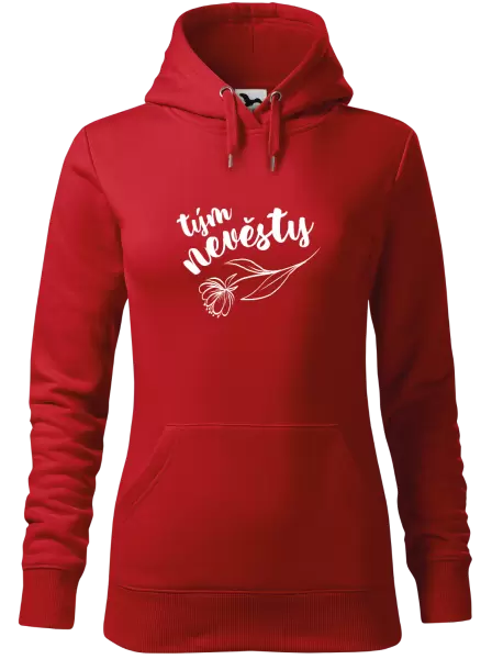Dámská mikina Tým nevěsty - s květinou