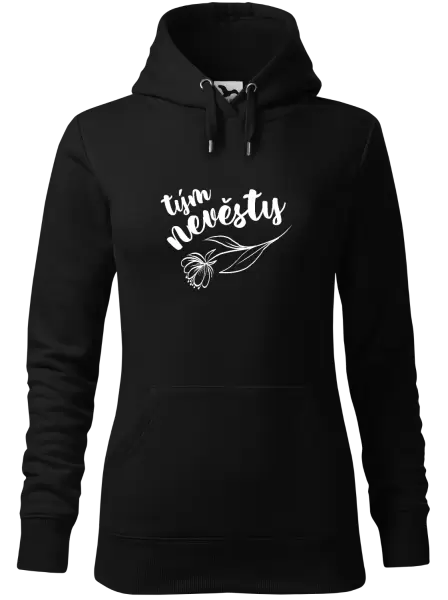 Dámská mikina Tým nevěsty - s květinou