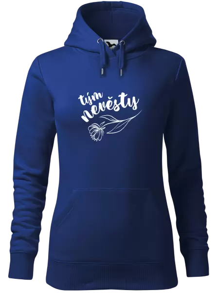 Dámská mikina Tým nevěsty - s květinou
