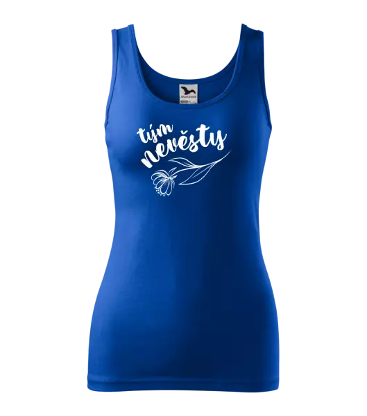Dámské tílko Tým nevěsty - s květinou