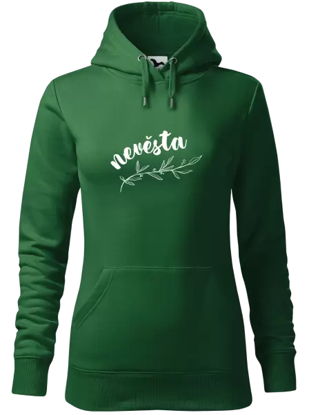 Dámská mikina Nevěsta - s větvičkou