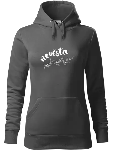 Dámská mikina Nevěsta - s větvičkou