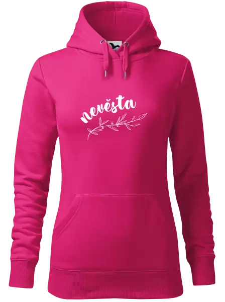 Dámská mikina Nevěsta - s větvičkou