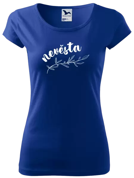 Dámské tričko Nevěsta - s větvičkou