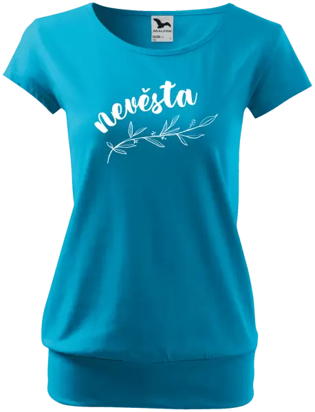 Dámské tričko Nevěsta - s větvičkou