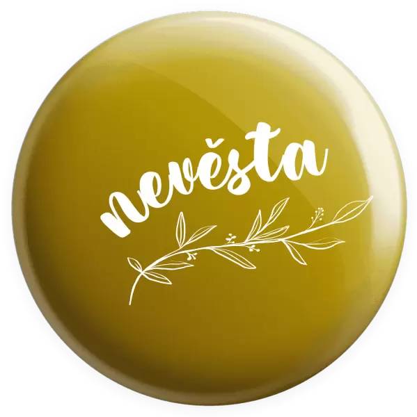 Placka Nevěsta - s větvičkou