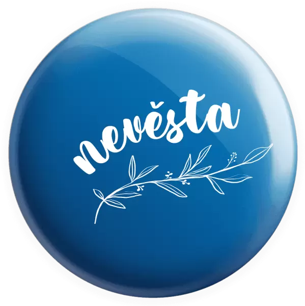 Placka Nevěsta - s větvičkou