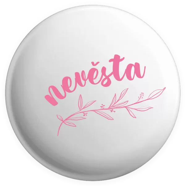 Placka Nevěsta - s větvičkou