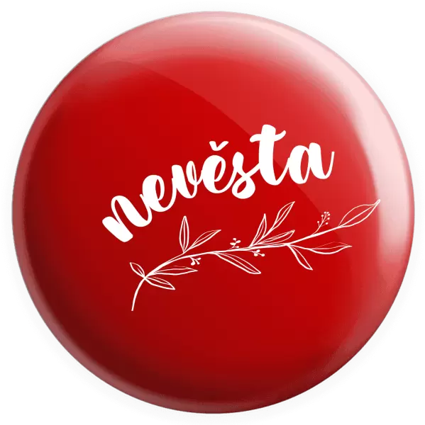 Placka Nevěsta - s větvičkou