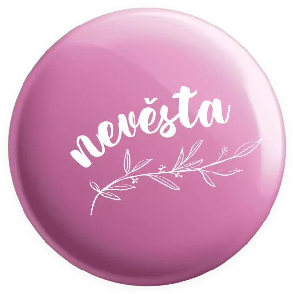Placka Nevěsta - s větvičkou