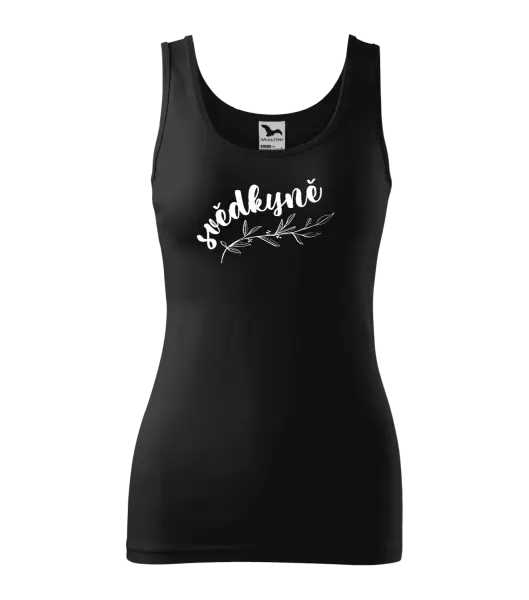 Dámské tílko Svědkyně - s větvičkou