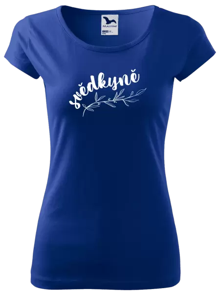 Dámské tričko Svědkyně - s větvičkou