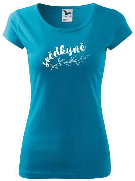 Dámské tričko Svědkyně - s větvičkou