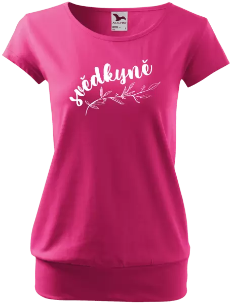 Dámské tričko Svědkyně - s větvičkou