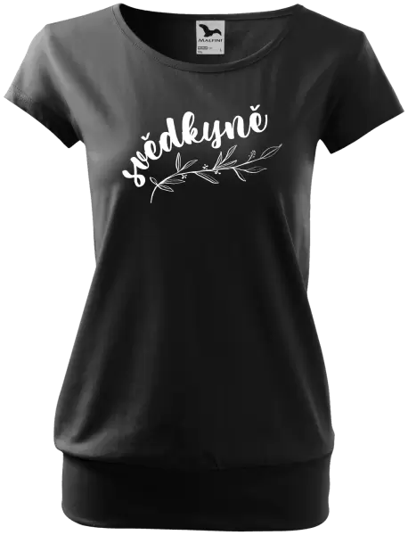 Dámské tričko Svědkyně - s větvičkou