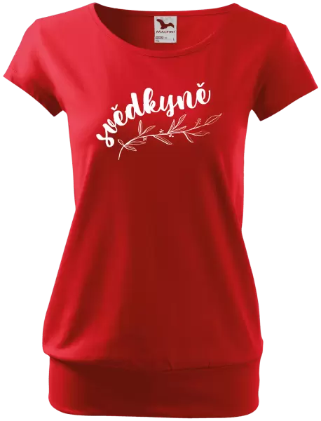 Dámské tričko Svědkyně - s větvičkou
