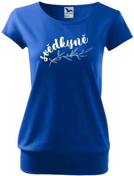 Dámské tričko Svědkyně - s větvičkou