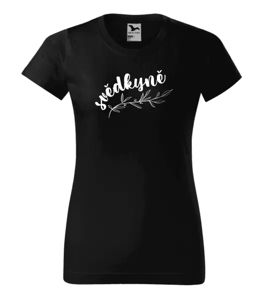 Dámské tričko Svědkyně - s větvičkou