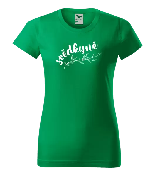 Dámské tričko Svědkyně - s větvičkou