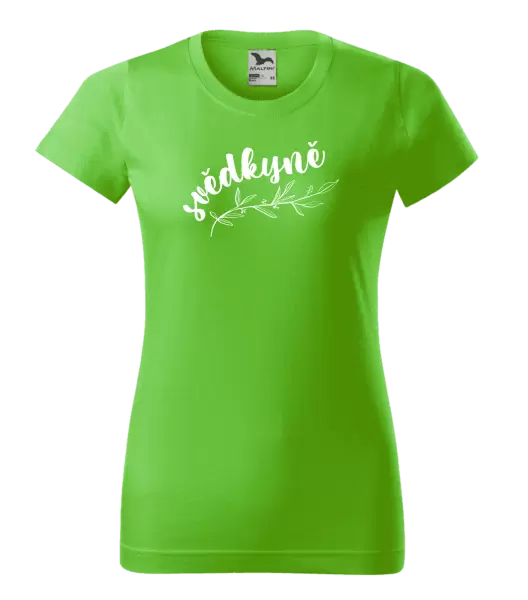 Dámské tričko Svědkyně - s větvičkou